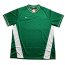Nike Vintage Green and White Big Baggy NFL Basketball Jersey T Shirt (2XL)