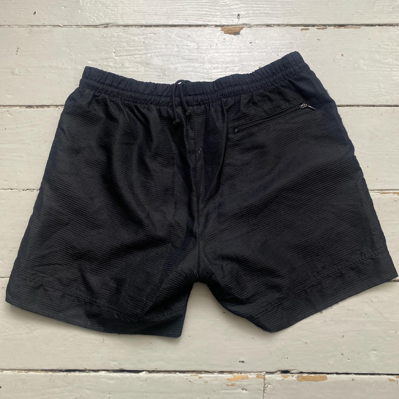 Nike Vintage Swoosh Black and White Shorts