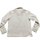 Lacoste Long Sleeve White Polo Shirt (M)