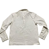 Lacoste Long Sleeve White Polo Shirt (M)
