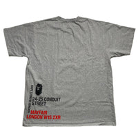Bape A Bathing Ape London Mayfair London Store Grey T Shirt (2XL)