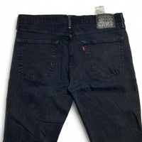 Levis 511 Triple Black Slim Jeans (36W)