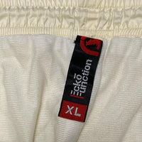 Ecko Unltd Cream Shell Trackpant Baggy Bottoms (XL)