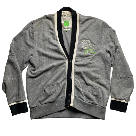 Hugo Boss Grey Cardigan Jumper (L)