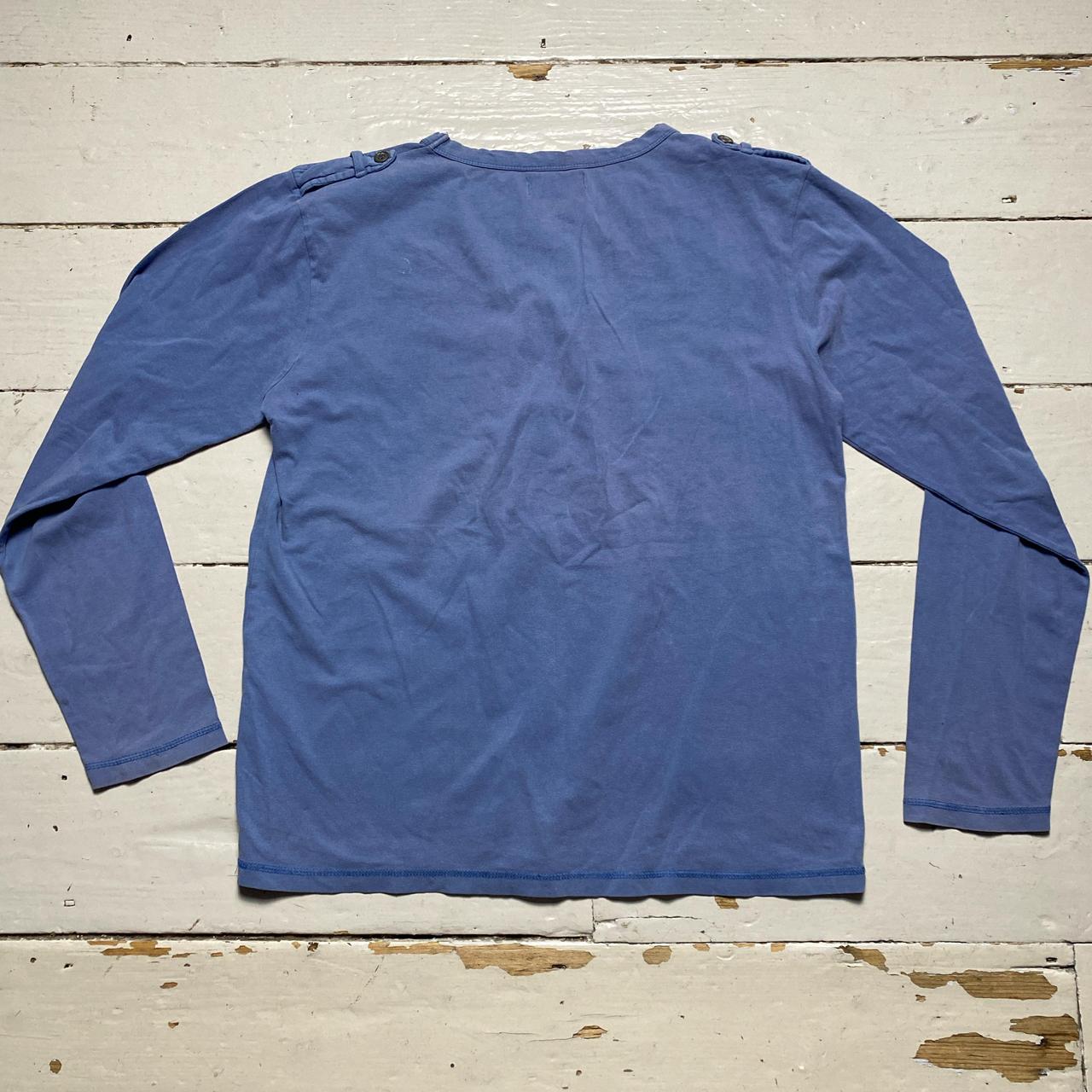 G Star Blue Long Sleeve T Shirt