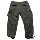 GAP Vintage Khaki Green Baggy Lightweight Snopant Nylon Cargo Trousers (L)