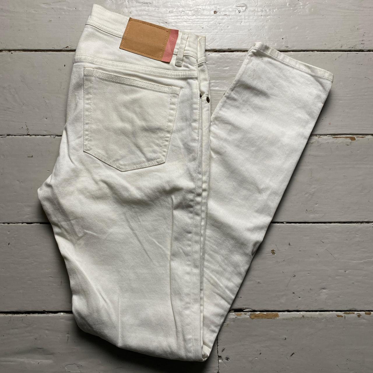 Acne Studios Bla Konst White Jeans