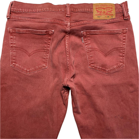 Levis 511 Rose Pink Jeans (W 36)