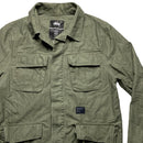 Stussy Green Army Jacket Shirt (M)