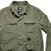 Stussy Green Army Jacket Shirt (M)