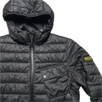 Barbour Bubble Puffer Black Jacket (S)
