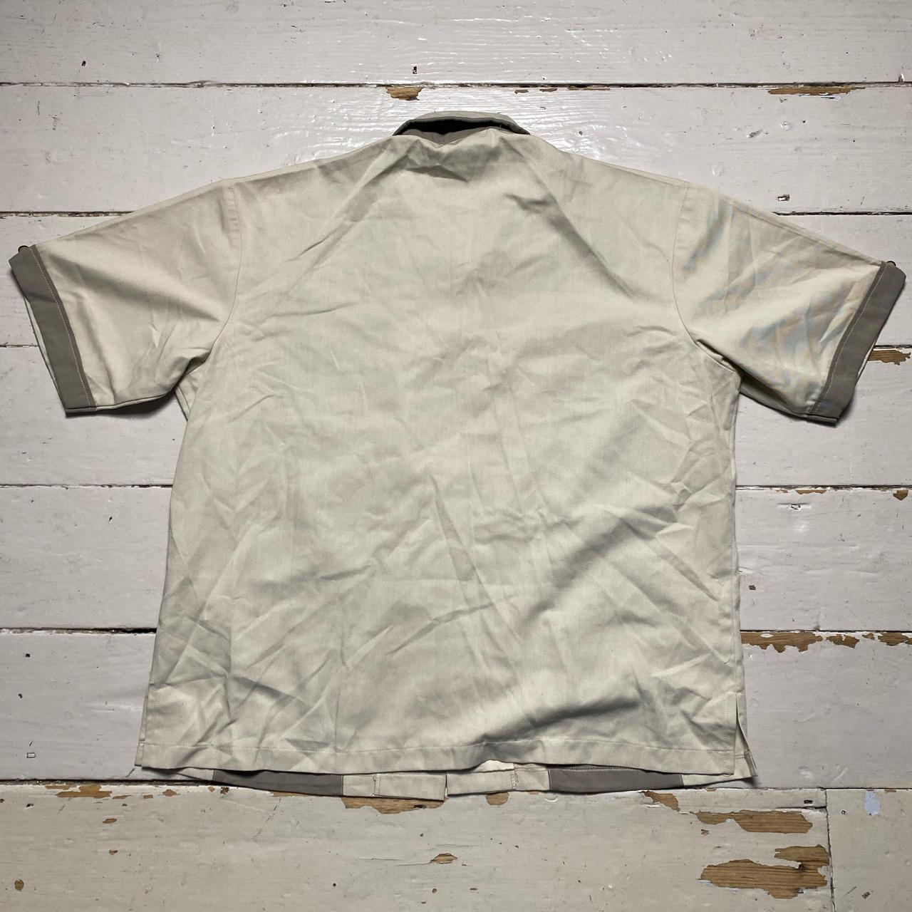 BTKA Born To Kick Arse Cream Short Sleeve Shirt