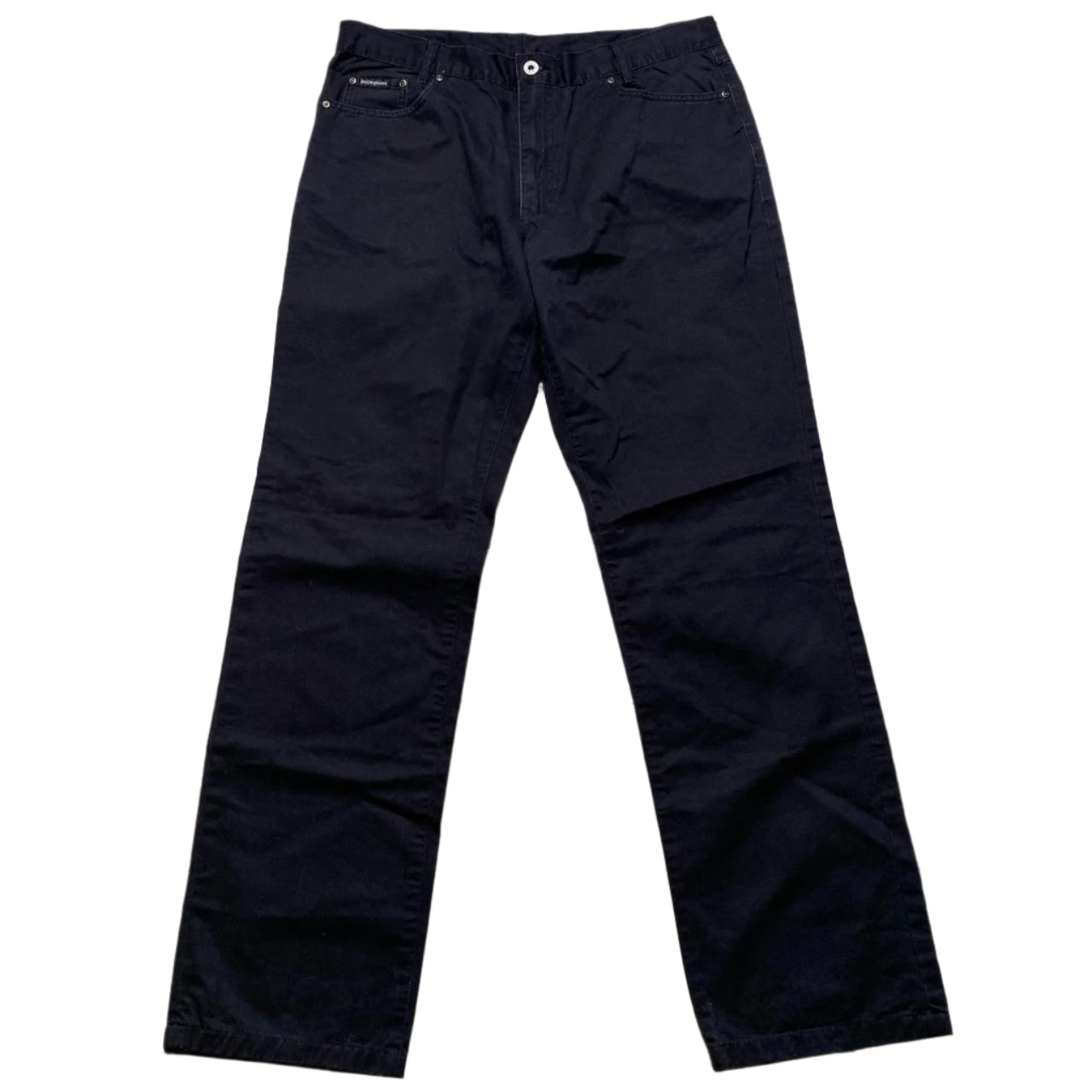 YSL Yves Saint Laurent Black Jean Trousers (36W)