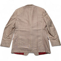 Ermenegildo Zegna Light Link Pink Stripe Suit Blazer Jacket (M)