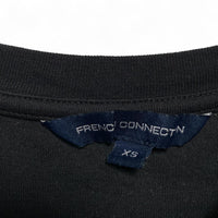 What the FCUK French Connection Spoof Black and White Long Sleeve (XS)