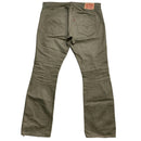 Levis 501 Baggy Khaki Olive Green Jean Trousers (36W)