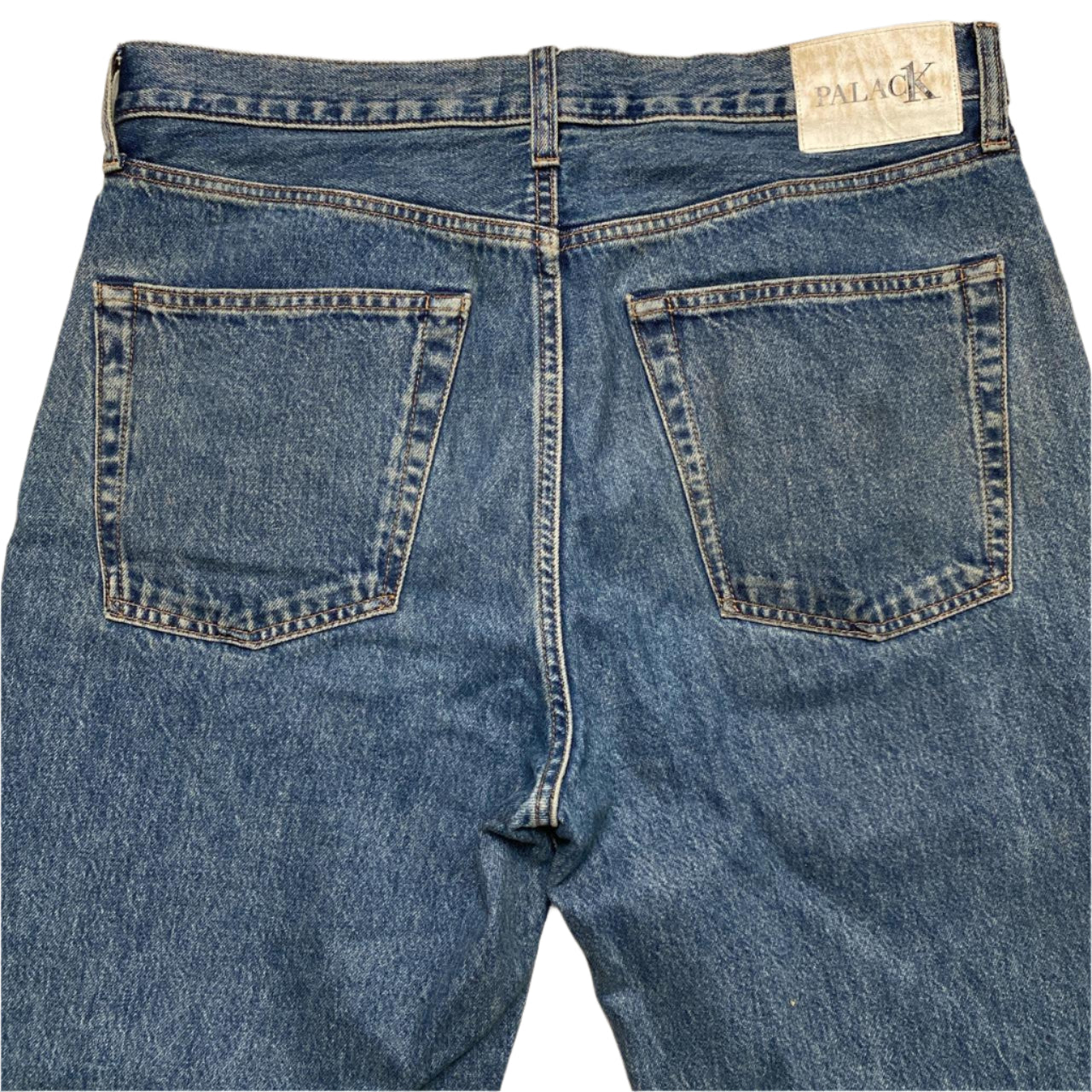 Palace Calvin Klein Blue Baggy Jeans (32W)