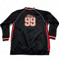 Rocawear Button Up Bomber Lightweight Track Jacket (2XL)