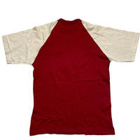 Ferrari Vintage y2k Red and Cream White Womens T Shirt (S)
