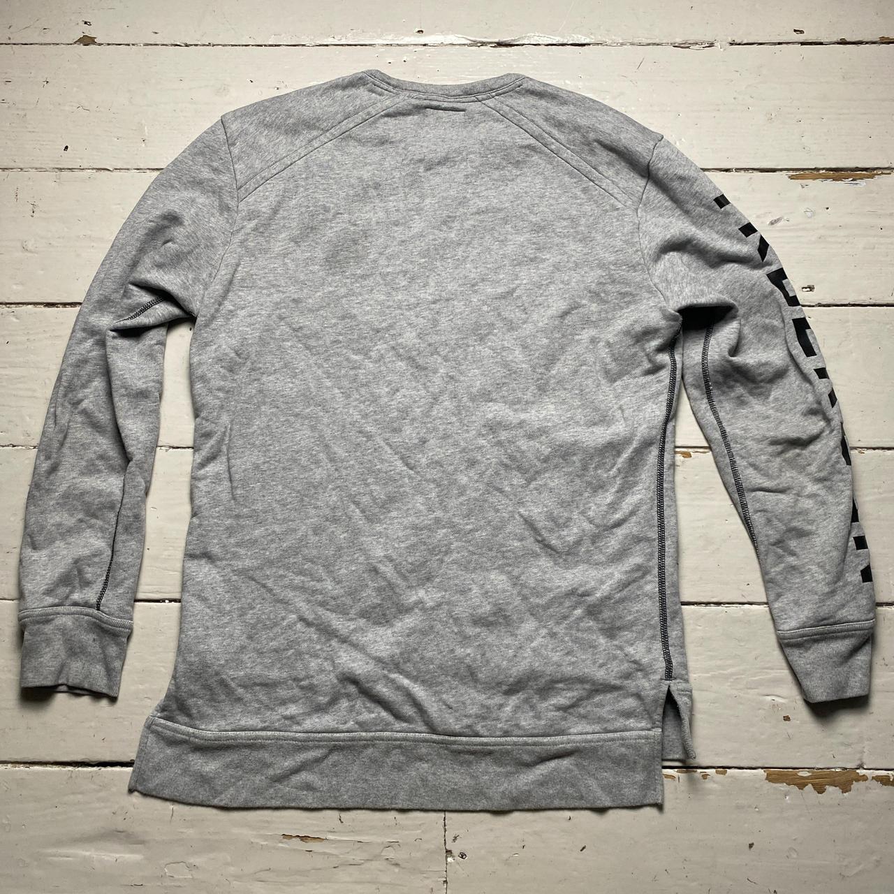 True Religion Grey and Black Jumper