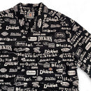 Dickies All Over Black and White Short Sleeve Shirt (XL)