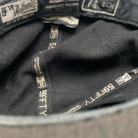 New York Yankees Black on Black Fitted Cap