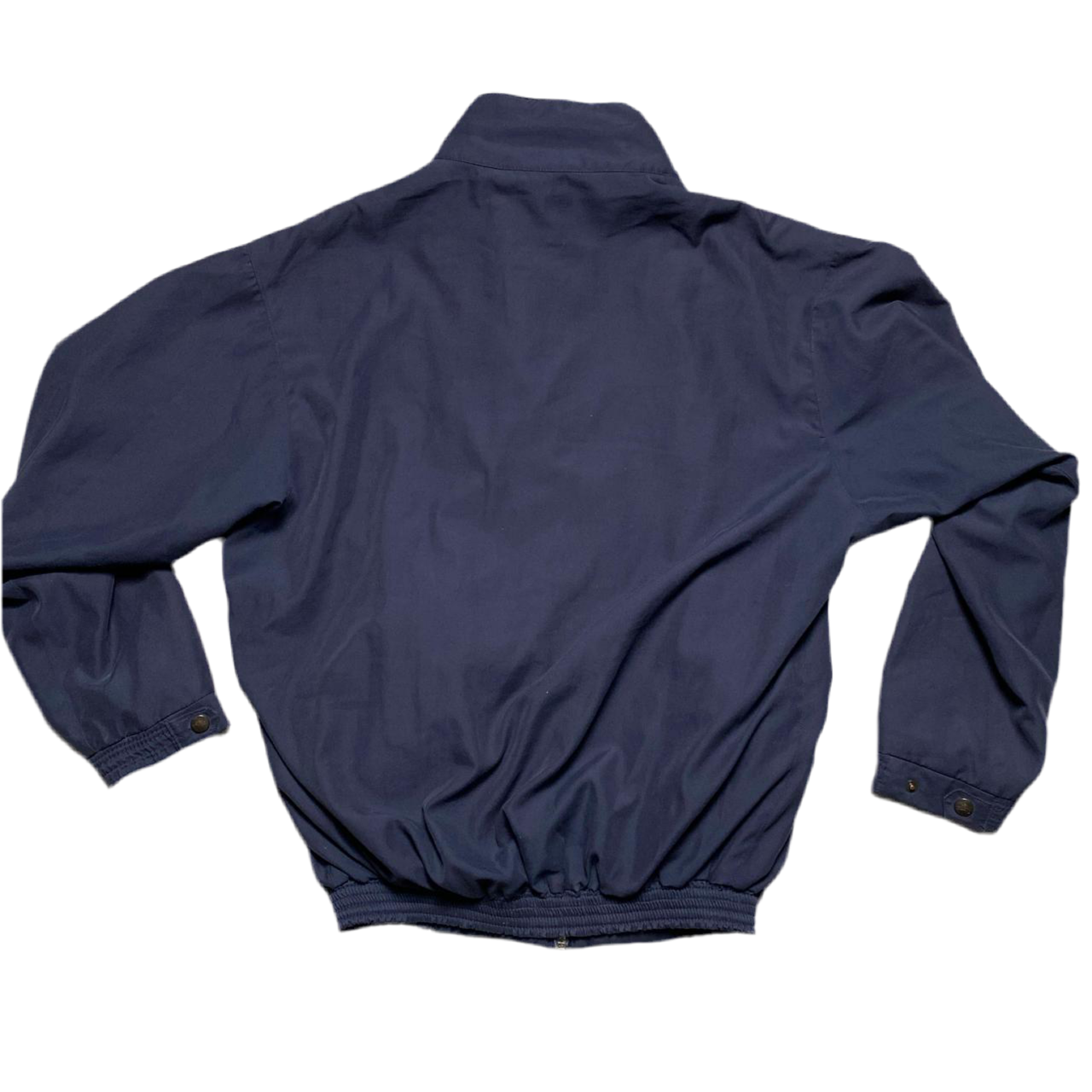 Burberry Burberrys Vintage Harrington Navy Novacheck Bomber Jacket (L)