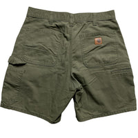 Carhartt WIP Green Khaki Cargo Shorts (32W)