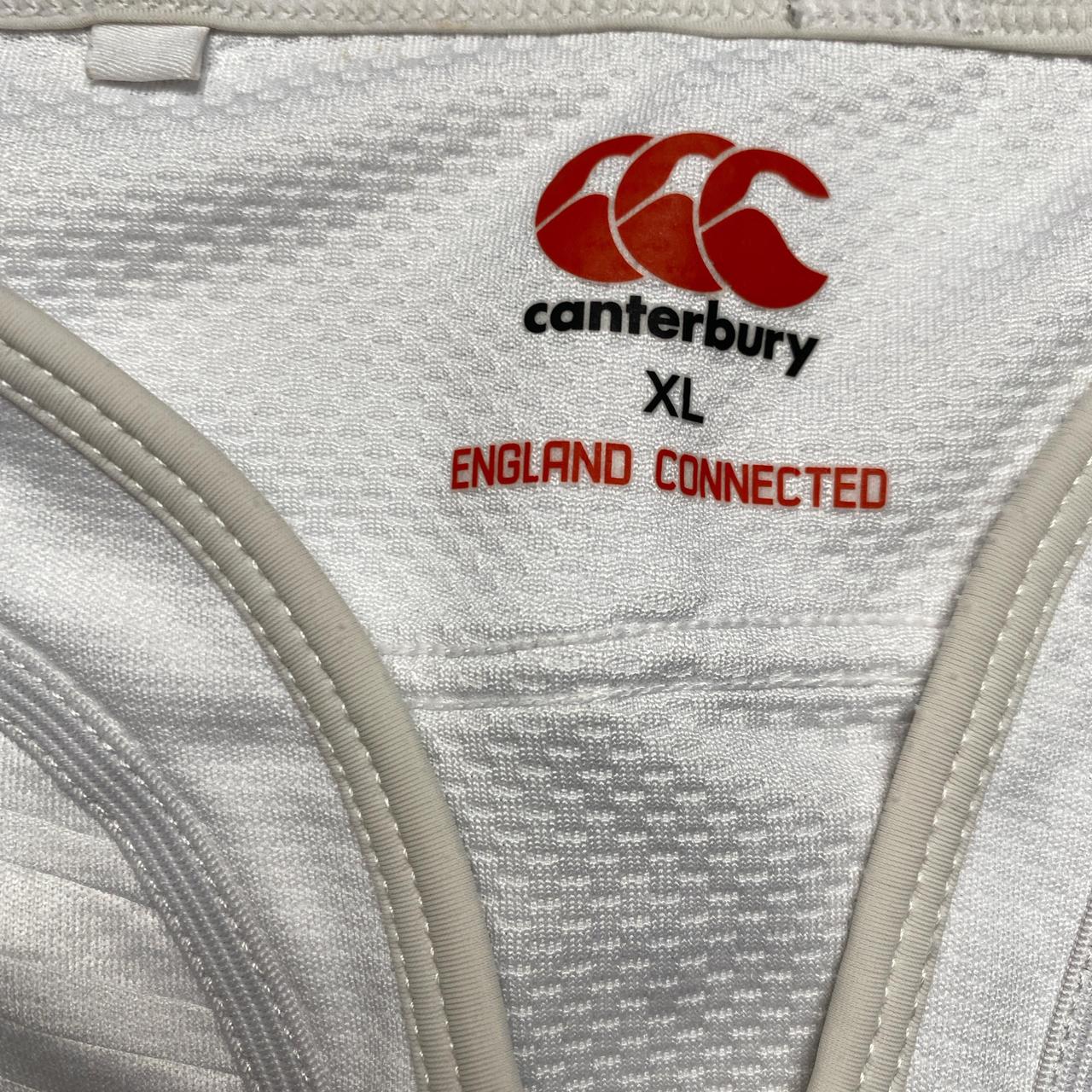 Canterbury England Rugby Union O2 Rugby Jersey