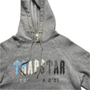 Trapstar Chenille Ice Grey White and Blue Tracksuit (S)