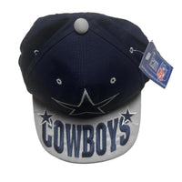 Dallas Cowboys Vintage 90’s Snapback Team NFL Cap Navy and Grey