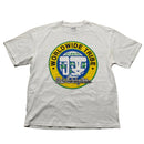 Judah Tribe White Yellow Green and Blue T Shirt (L)