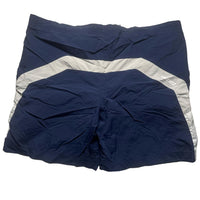 Nike Athletic Vintage Navy and White Shell Shorts (XL)