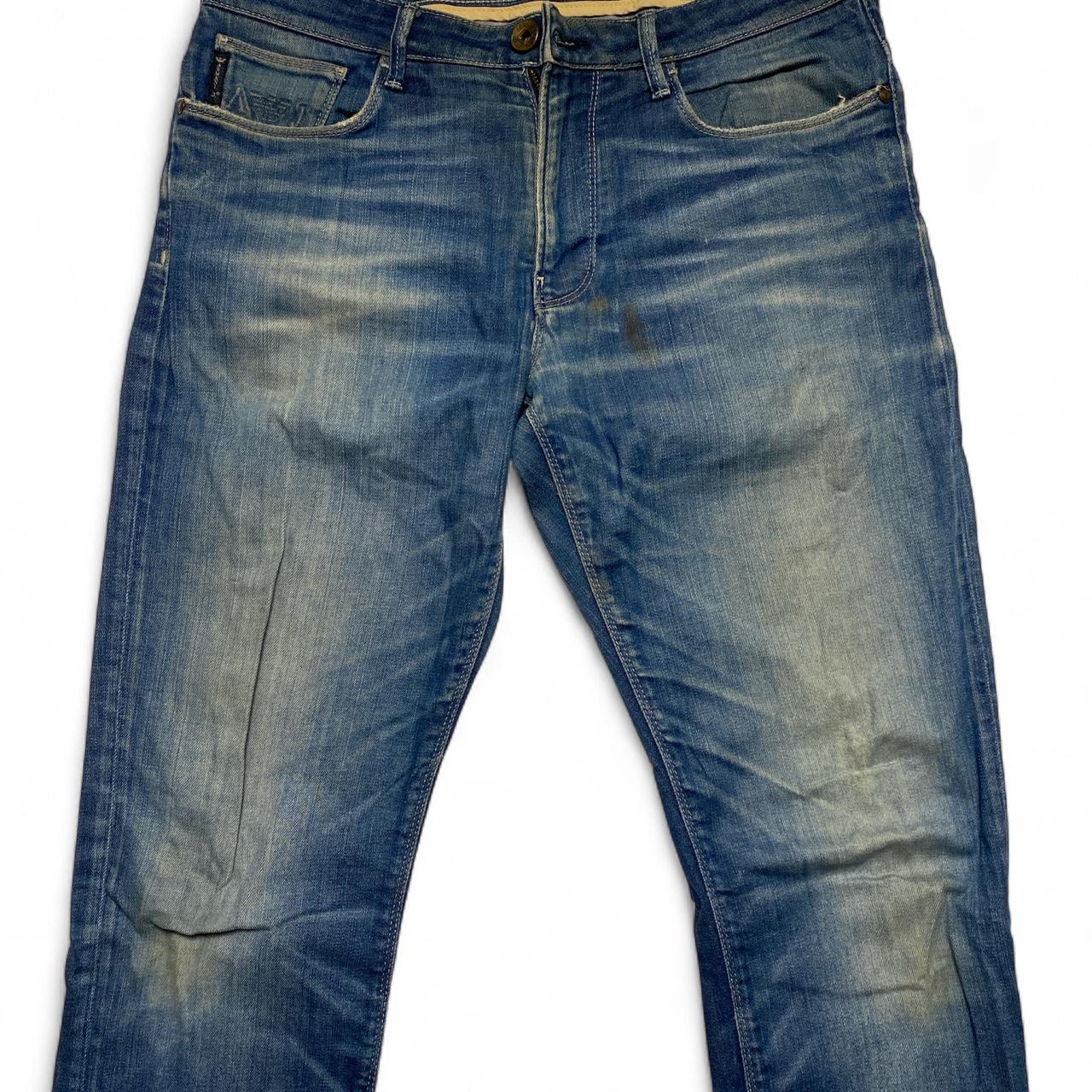 Armani J06 Distressed Jeans