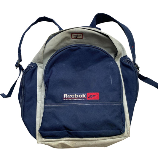 Reebok Athletic Department Navy and Grey Bag Backpack