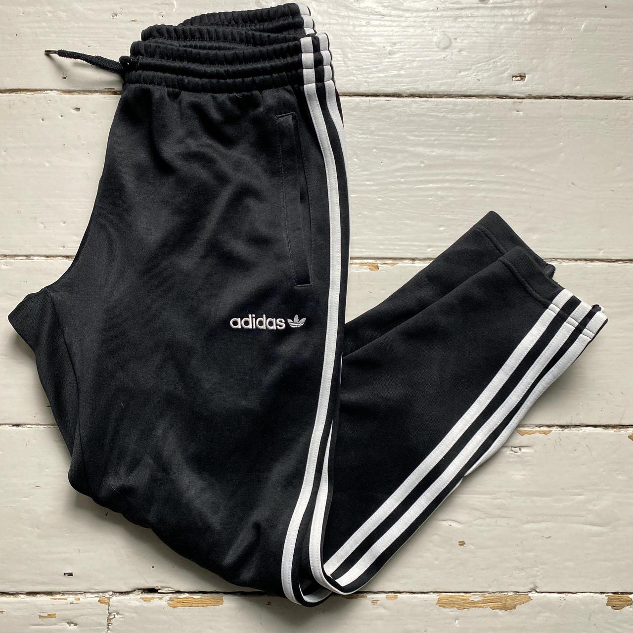 Adidas Black and White SST Jogger Bottoms