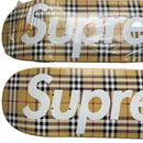 Supreme Burberry Classic Cream Novacheck Skateboard Deck
