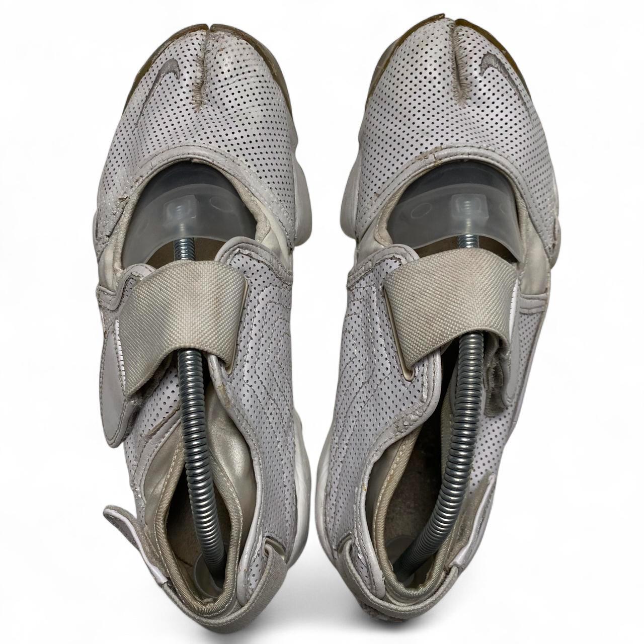 Nike Air Rift White Perforated Leather White Trainers (UK 8.5)