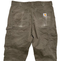 Carhartt Vintage Khaki Carpenter Cargo Trousers (32W)