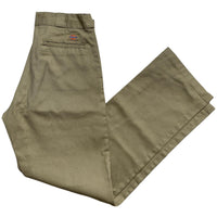 Dickies 874 Cream Beige Sand Khaki Casual Chino Trousers (32W)