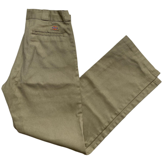 Dickies 874 Cream Beige Sand Khaki Casual Chino Trousers (32W)