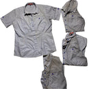 Workwear Purple Striped Short Sleeve Shirt (42/44)