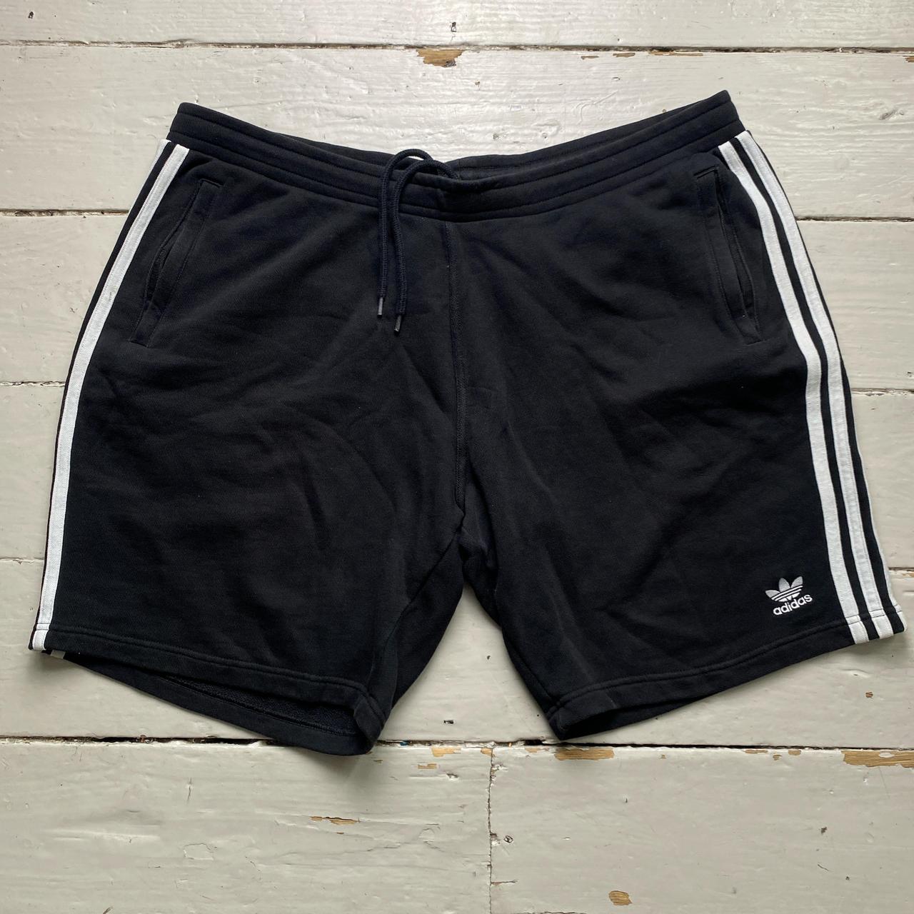 Adidas Black and White Shorts