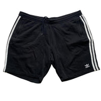 Adidas Black and White Shorts (2XL)