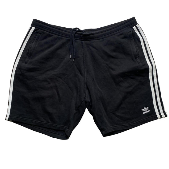 Adidas Black and White Shorts (2XL)