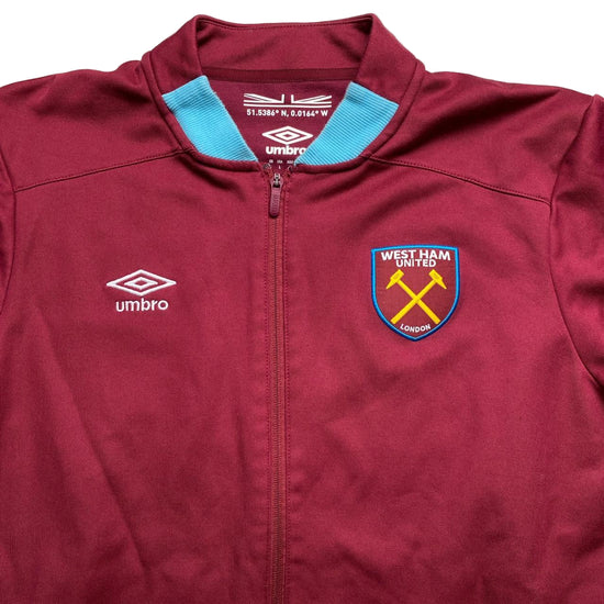 West Ham United Umbro Bomber Tracksuit Jacket (L)