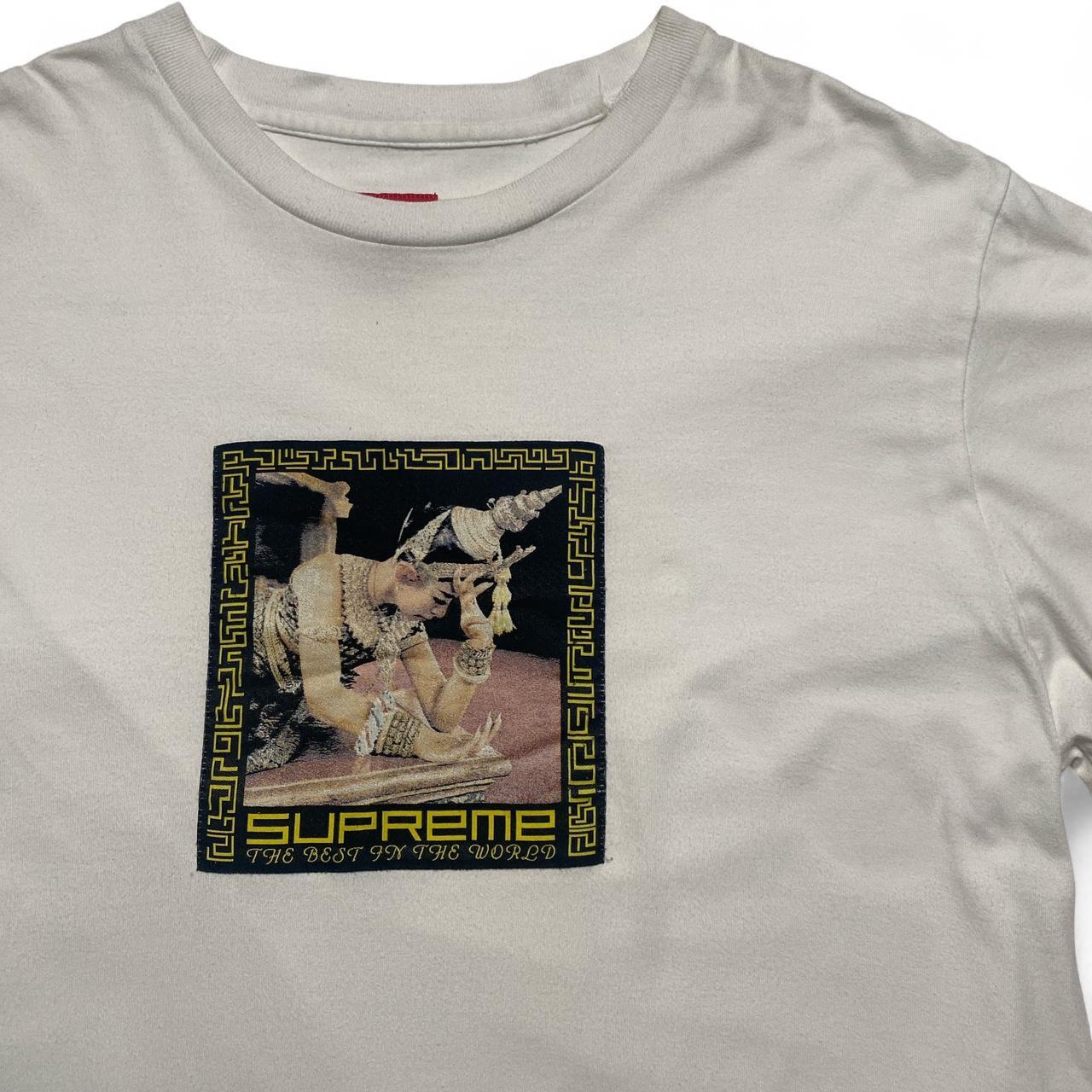 Supreme Best In The World Long Sleeve White T Shirt