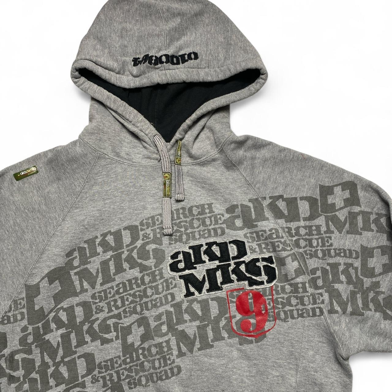 Akademiks Vintage y2k Grey Black and Red Full Tracksuit (L)