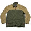 Patagonia Khaki Sand and Green Lightweight Puffer Jacket (XL)