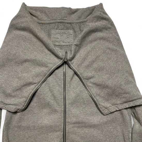 AllSaints Womens Big Hood Grey Hoodie